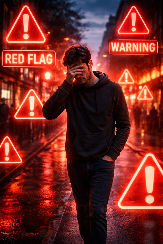 Jak jsem ignoroval red flags – a jak to dopadlo