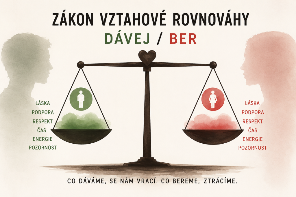 Vztahová rovnováha: proč zákon dávej a ber vždy rozhodne…